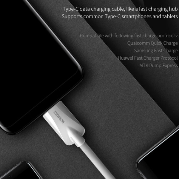 Romoss CB308 1 Meter USB Cable & Data Transmission - Image 6
